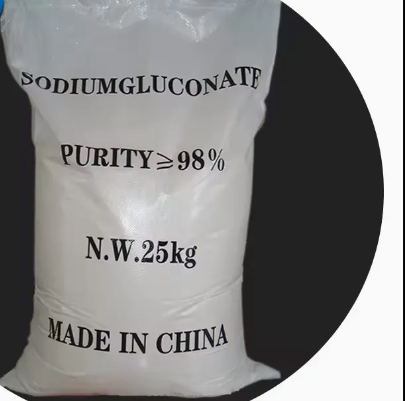 99% Food Grade CAS No. 527-07-1 White Powder Sodium Gluconate